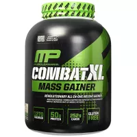 MusclePharm Combat XL Mass Gainer Powder, Weight Gainer Protein Powder, Vanilla, 6 Pounds, 8+ Servings