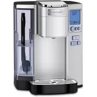 Cuisinart SS-10 Single Cup Coffeemaker, Stainless Steel, Standard, None, Stainless Steel