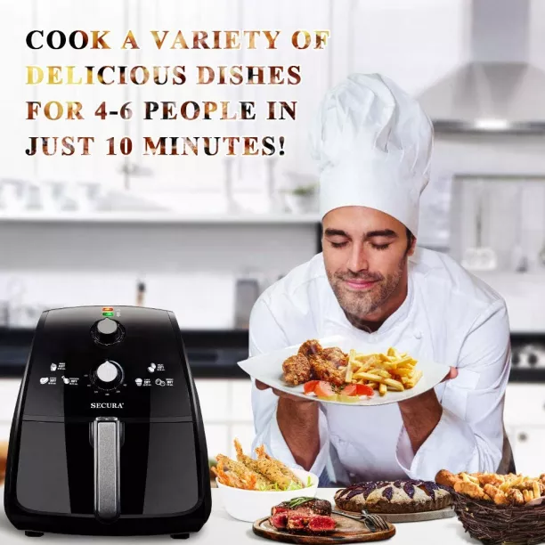 Secura electric 2024 hot air fryer