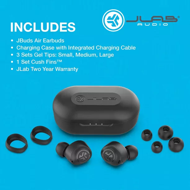 Jlab jbuds air online charging