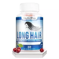 Long Hair Gummies – Anti-Hair Loss Supplement for Fast Hair Growth of Weak, Thinning Hair – Grow Long Thick Hair & Increase Hair Volume with Biotin And 10 Other Vitamins.For Men And Women.