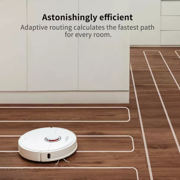  roborock S6 Robot Vacuum with Adaptive Routing, Selective Room  Cleaning,2000Pa Suction, Quiet Cleaning,Multi-Floor Mapping (Renewed)