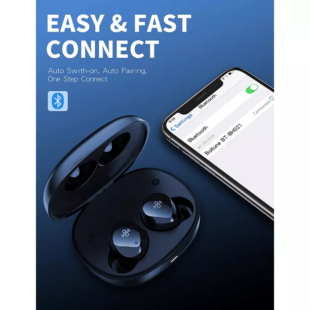 Wireless earbuds boltune online bluetooth 5.0