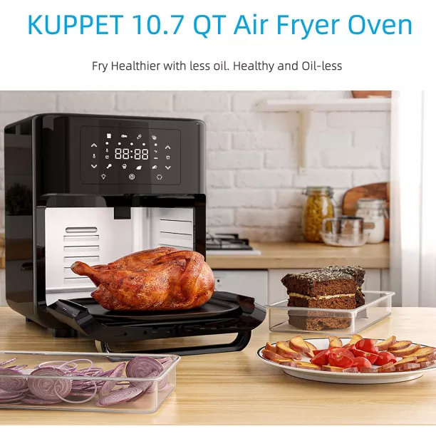 1800W 16.9qt Digital Air Fryer Oven All-in-One Oil-less Air Fryer