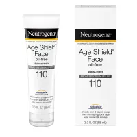 Neutrogena Age Shield Face Lotion Sunscreen with Broad Spectrum SPF 110, Oil-Free & Non-Comedogenic Moisturizing Sunscreen to Prevent Signs of Aging, 3 fl. oz