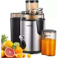 Juicer Machine Aicok Juicer Whole Fruit and Vegetable Easy Clean, 3 Speed Juicer Extractor with Pulse Function, Non-Slip Feet, Stainless Steel and BPA Free