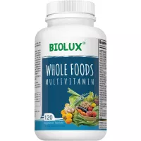 Whole Food Multivitamin for Women and Men - - with Natural Vitamins, Minerals, Organic Extracts - Vegan Vegetarian - Best for Energy, Brain, Heart and Eye Health - 120 Capsules