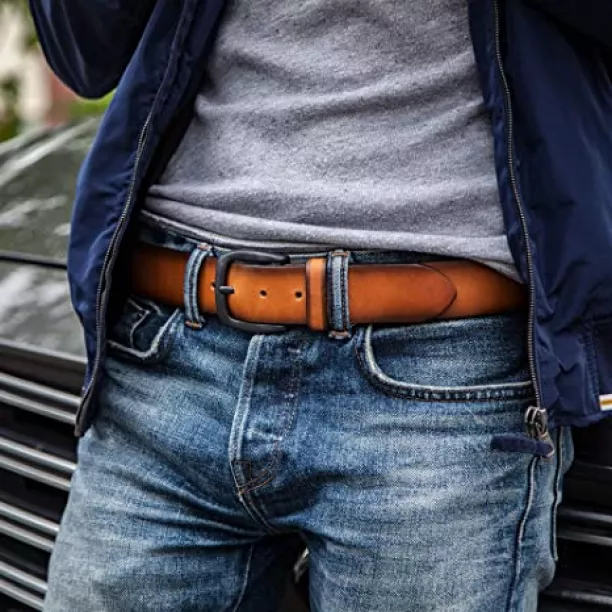 full grain leather belt made in canada