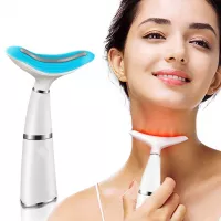 Face Massager Anti Wrinkles, Neck Care Massager, Skin Toning Machine for Wrinkle Remover, Anti Aging Facial Massager Tool for Skin Tightening & Lifting, USB Rechargeable, 3 Modes