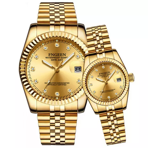 Gold 2024 watch waterproof