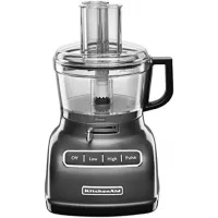 KitchenAid RKFP0722QG 7-Cup (Renewed) Food Processor with Exact Slice System - Liquid Graphite