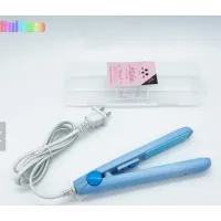 High Quality 2 In 1 Straighten & Curl Mini Crimper Hair Electric Straightener Mini Flat Iron Hair Straightener Curler