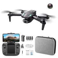S128 Folding RC Drone with 4K Camera, APP Control Long Flight Time Three-way Obstacle Avoidance RC Quadcopter, with 1 Battery