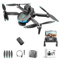 S9S 2.7K Camera 5G 2 Axis Gimbal ELS Stabilization System Brushless Drone, with 1 Battery