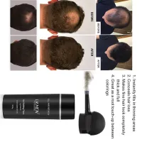 hot selling hair spray fiber black hair building fiber spray powder