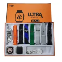 Y80 Ultra Smartwatch – 8in1 Straps