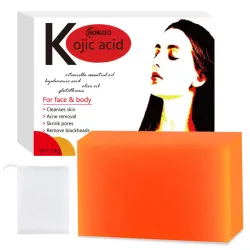 Kojic Acid Body Soap – Brightening Face & Body Soap with Tea Tree & Coconut Oil