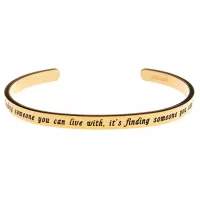 Buy Imported Inspirational Cuff Bangle Online in Pakistan
